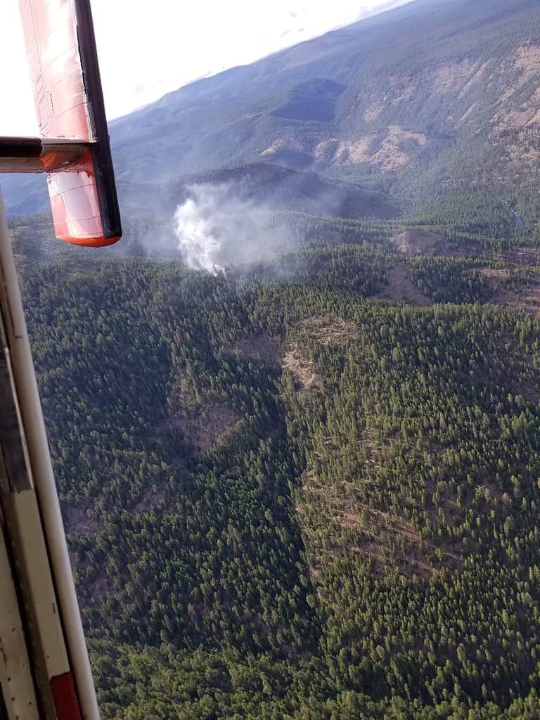 View of Incident 178 from Smokejumper vantage point