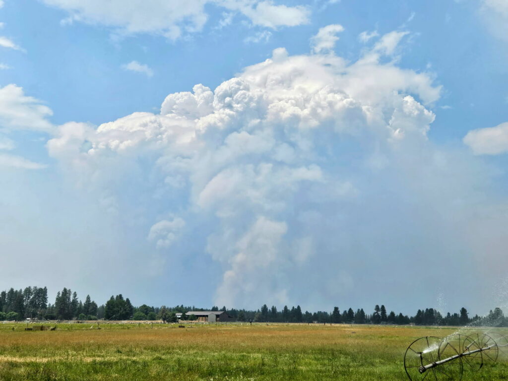 Fuego de la mota de Akawa | 22 de julio de 2026 – Actualización vespertina | Información sobre incendios en el centro de Oregón